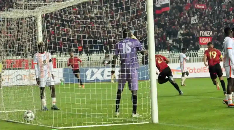 بداية متفاوتة: أداء الأندية الجزائرية في المسابقات الأفريقية – صور من مباراة اتحاد الجزائر ضد سان بيدرو