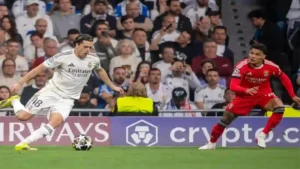 دوري أبطال أوروبا : ريال مدريد - بنفيكا لشبونة (2-1) - ملخص الأهداف