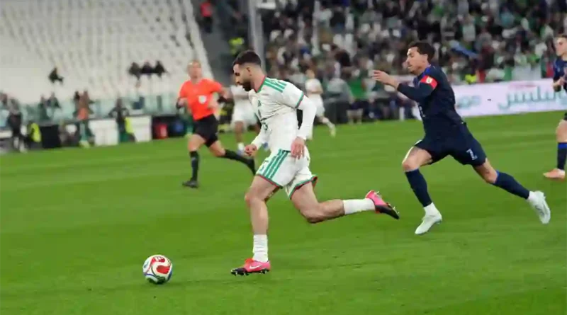 المنتخب الجزائري يفرض التعادل على أوروغواي في تورينو وسط نهاية مؤسفة