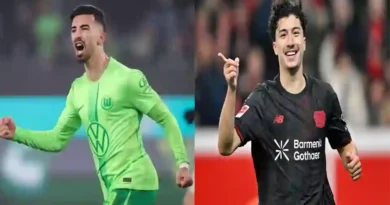 الدوري الألماني : إبراهيم مازة يتوهج في ليلة تاريخية: باير ليفركوزن يسحق فولفسبورغ (6-3) – فيديو الدوري الألماني : إبراهيم مازة يتوهج في ليلة تاريخية: باير ليفركوزن يسحق فولفسبورغ (6-3) – فيديو