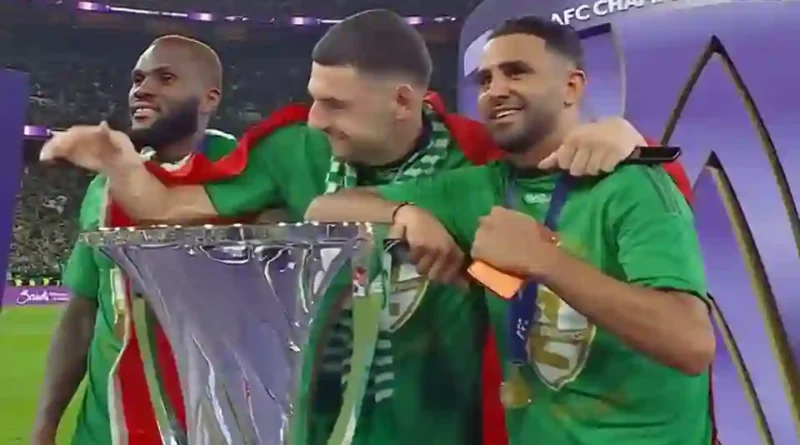 “رياض محرز يقود الأهلي لزعامة آسيا للمرة الثانية توالياً: ليلة تاريخية في “الجوهرة