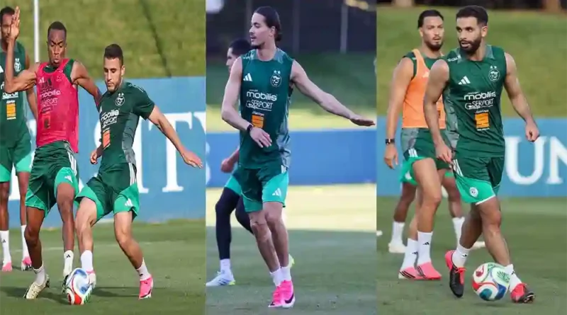 كأس العالم 2026: الخضر يشحذون أسلحتهم قبل مواجهة النمسا