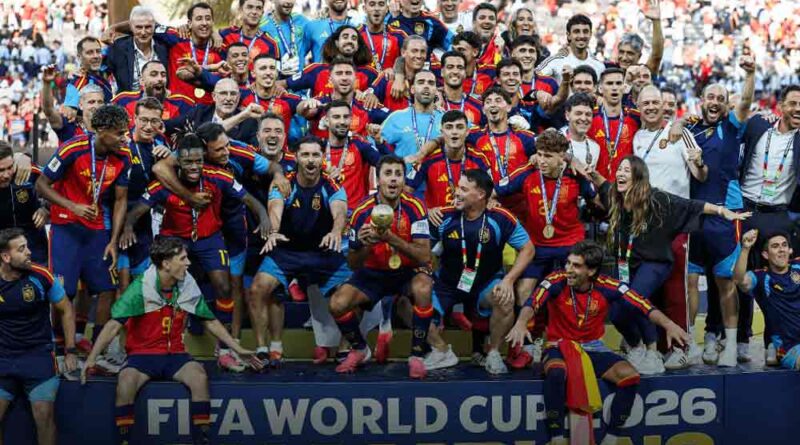 إسبانيا – الأرجنتين (1-0): الماتادور يتوج بطلاً للعالم للمرة الثانية بعد نهائي تاريخي إسبانيا – الأرجنتين (1-0): الماتادور يتوج بطلاً للعالم للمرة الثانية بعد نهائي تاريخي